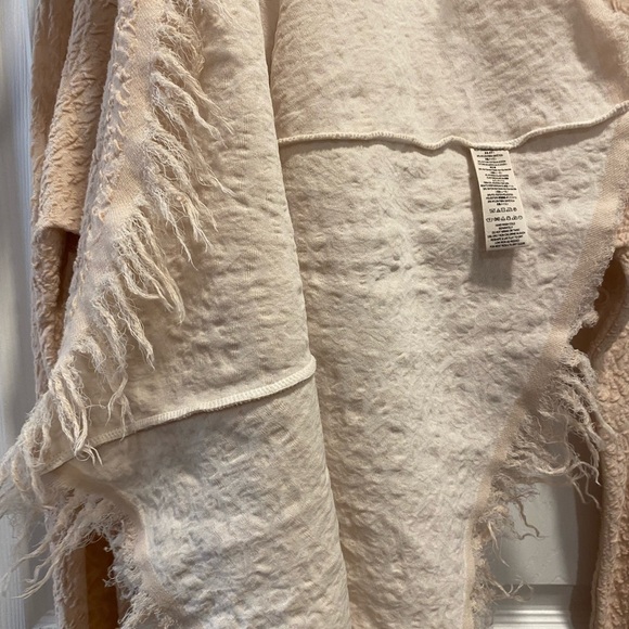 Free People Small Beige Textured Sweater - Picture 9 of 11
